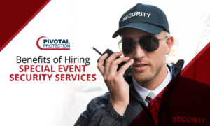 Special Event Security Benefits